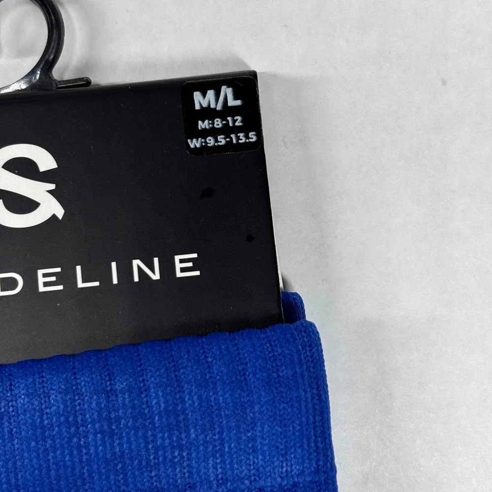 Strideline Royal Crew Socks‎ Men's M/L Blue Knight NWT